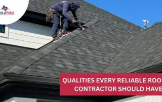 Roofers working on a residential roof with asphalt shingles during daytime.